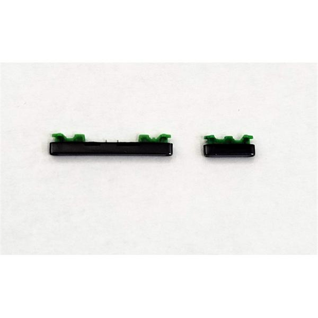 Set de 2 botones laterales negros para Huawei Honor Magic 5 Lite 5G calidad premium