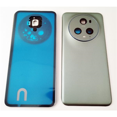 Tapa trasera o tapa bateria verde para Honor Magic 5 Pro 5G mas cubierta camara
