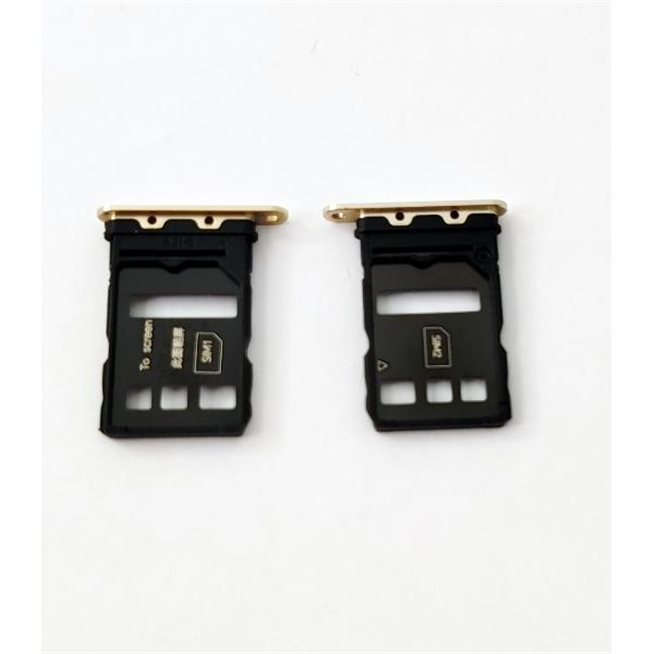 Soporte o bandeja sim dorada Dual sim para Huawei Honor Magic 5 Pro 5G calidad premium