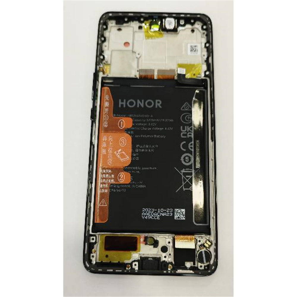 Pantalla lcd para Huawei Honor Magic 6 Lite con bateria mas tactil negro con marco negro 0235AHHP Service Pack