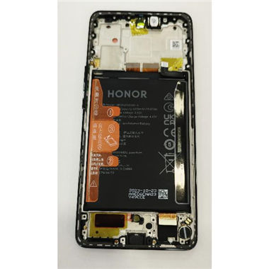 Pantalla lcd para Huawei Honor Magic 6 Lite con bateria mas tactil negro con marco negro 0235AHHP Service Pack