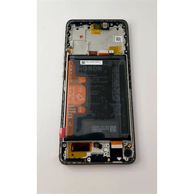Pantalla lcd para Huawei Honor Magic 6 Lite mas tactil negro mas marco frontal naranja 0235AHHS Service Pack