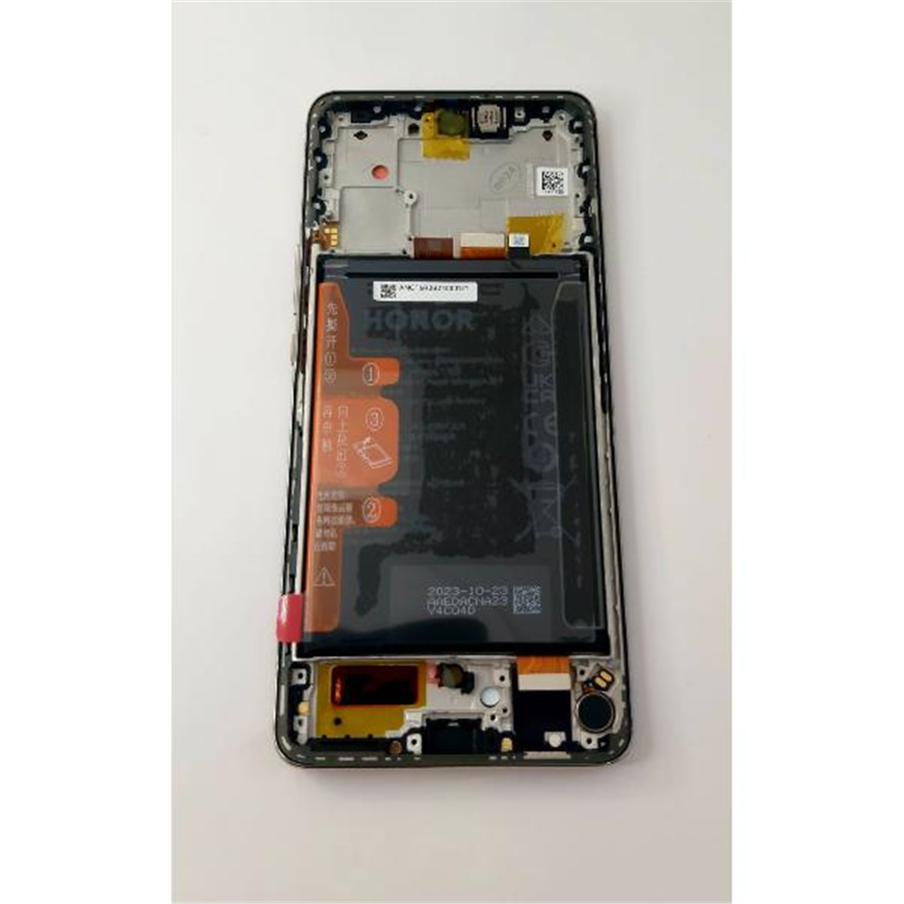 Pantalla lcd para Huawei Honor Magic 6 Lite mas tactil negro mas marco frontal naranja 0235AHHS Service Pack
