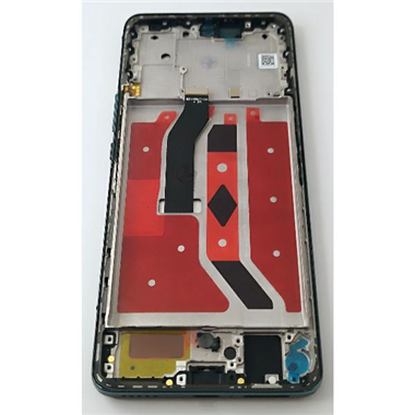 Pantalla lcd para Huawei Honor Magic 6 Lite 5G mas tactil negro con marco verde compatible TFT