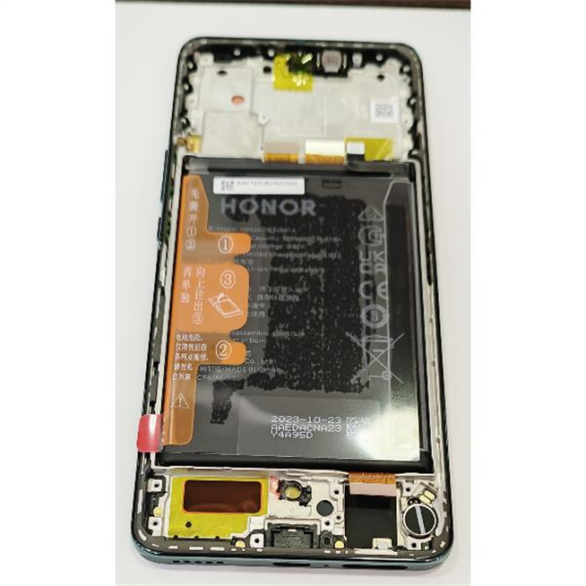Pantalla lcd para Huawei Honor Magic 6 Lite mas bateria mas tactil negro con marco verde 0235AHHQ Service Pack