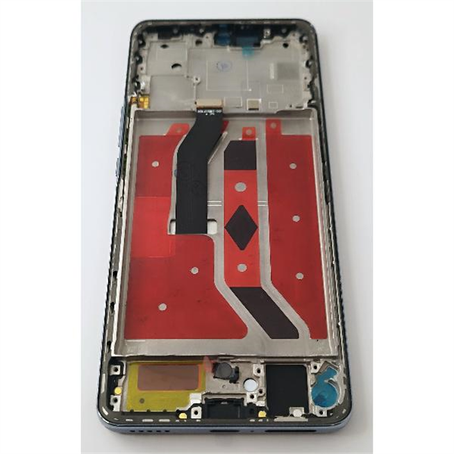 Pantalla lcd para Huawei Honor Magic 6 Lite 5G mas tactil negro con marco azul compatible TFT