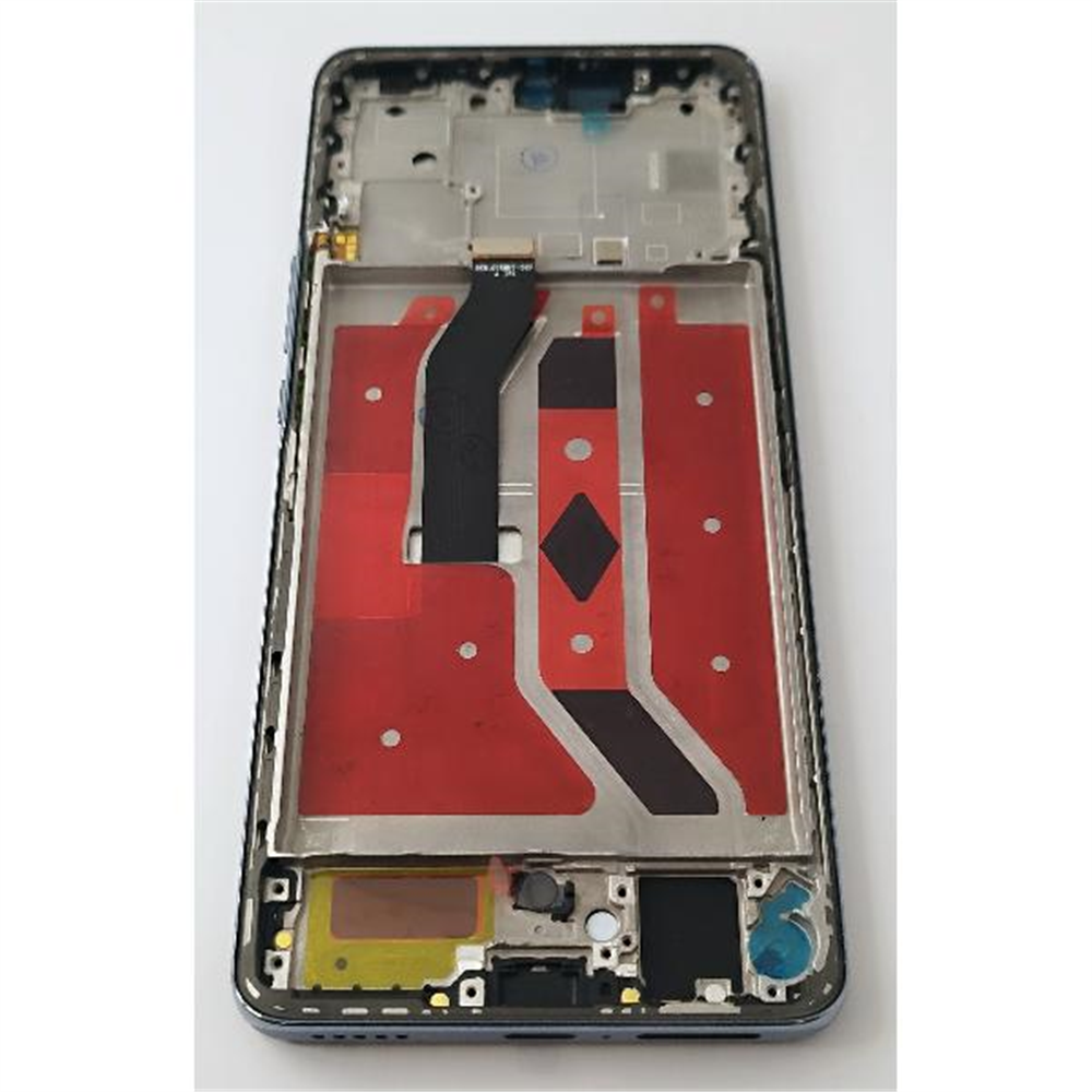 Pantalla lcd para Huawei Honor Magic 6 Lite 5G mas tactil negro con marco azul compatible TFT