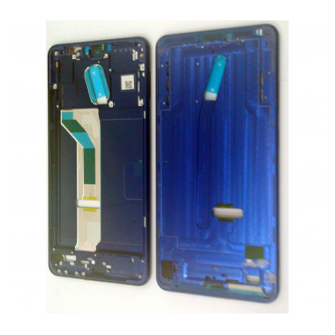 Carcasa central o marco azul para Huawei Honor Note 10 calidad premium