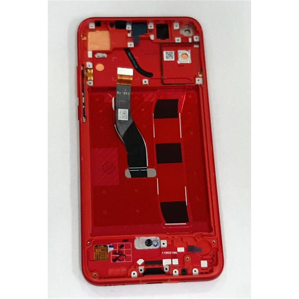 Pantalla lcd para Huawei Honor V20 mas tactil negro mas marco rojo calidad premium