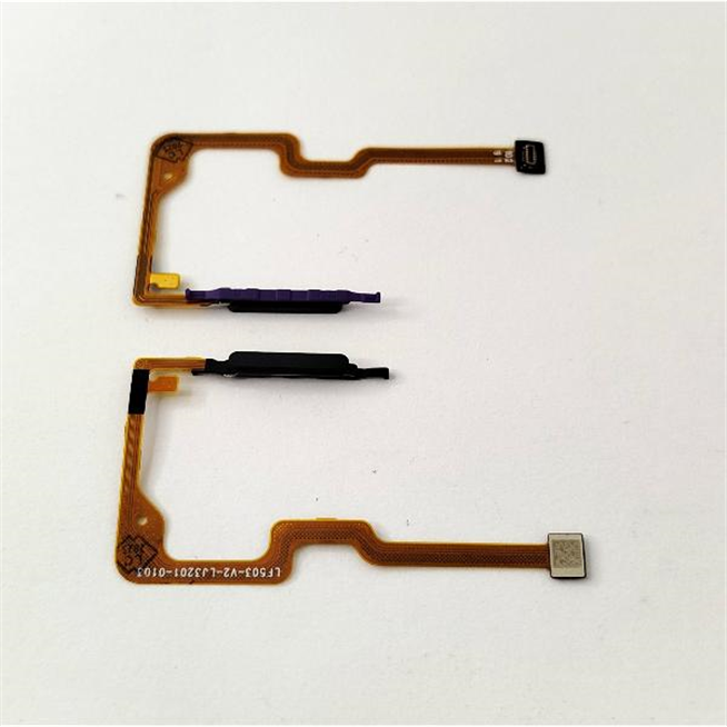 Flex sensor de huella negro para Huawei Honor X6A calidad premium