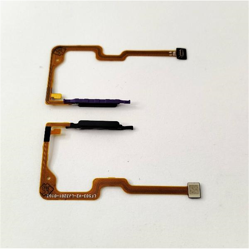 Flex sensor de huella negro para Huawei Honor X6A calidad premium