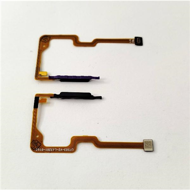 Flex sensor de huella negro para Huawei Honor X6A calidad premium