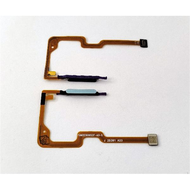 Flex sensor de huella plata para Huawei Honor X6A calidad premium