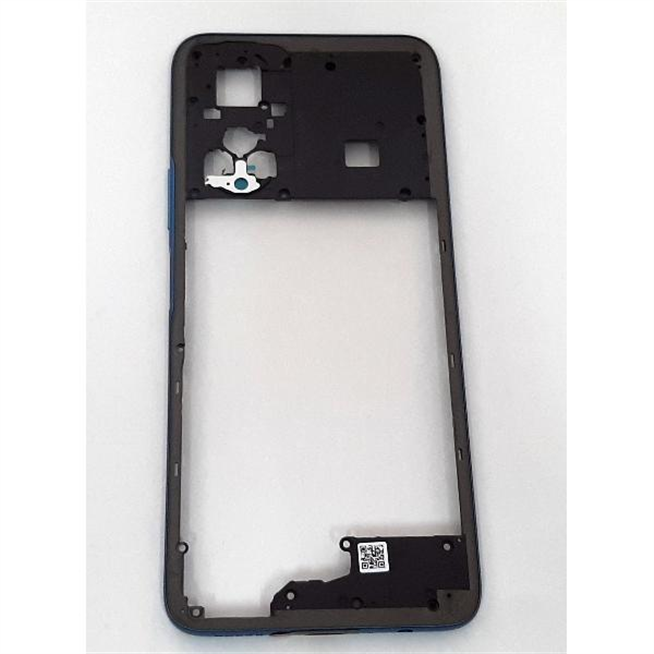 Carcasa central o marco azul para Huawei Honor X7 calidad premium