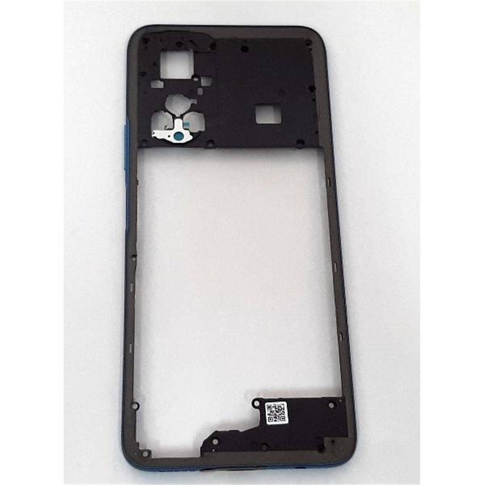 Carcasa central o marco azul para Huawei Honor X7 calidad premium