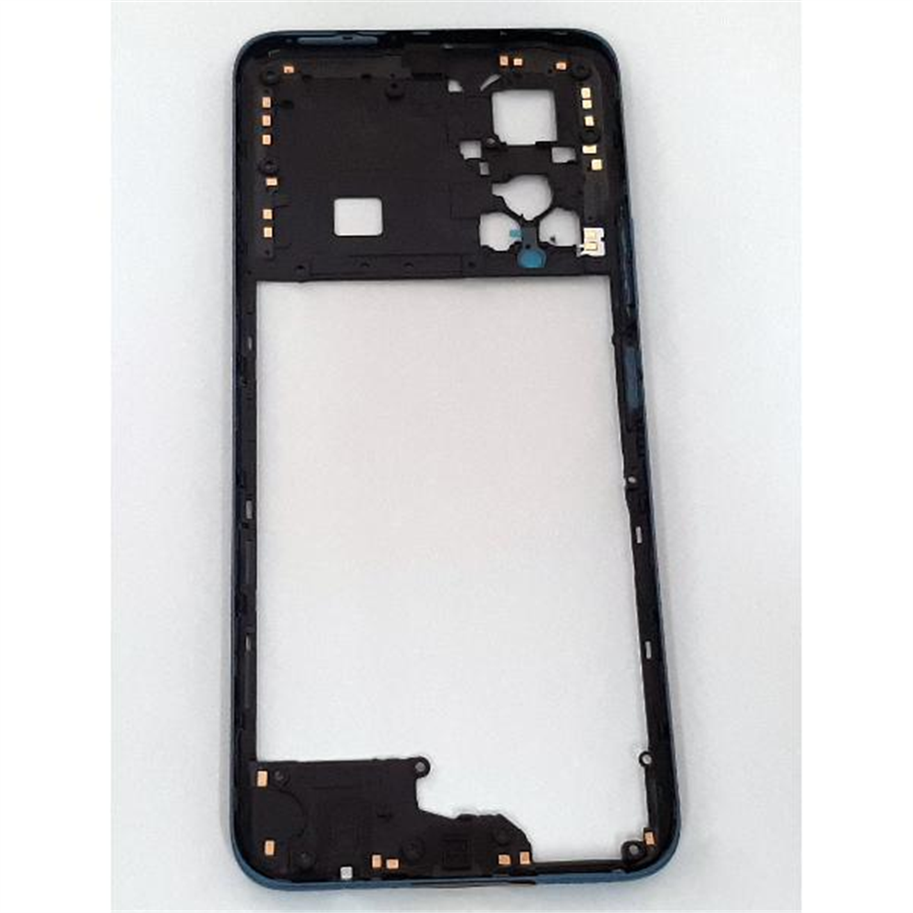 Carcasa central o marco azul para Huawei Honor X7 calidad premium