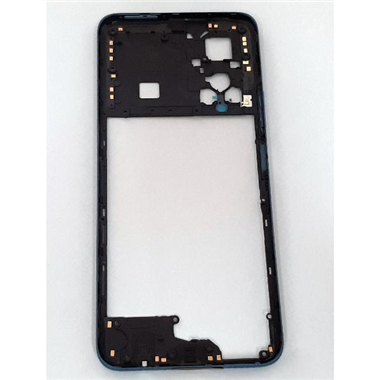 Carcasa central o marco azul para Huawei Honor X7 calidad premium