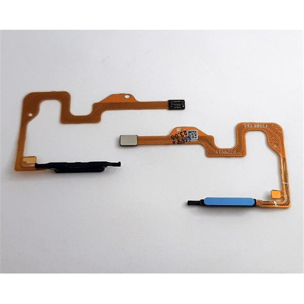 Flex boton home azul para Huawei Honor X7a calidad premium