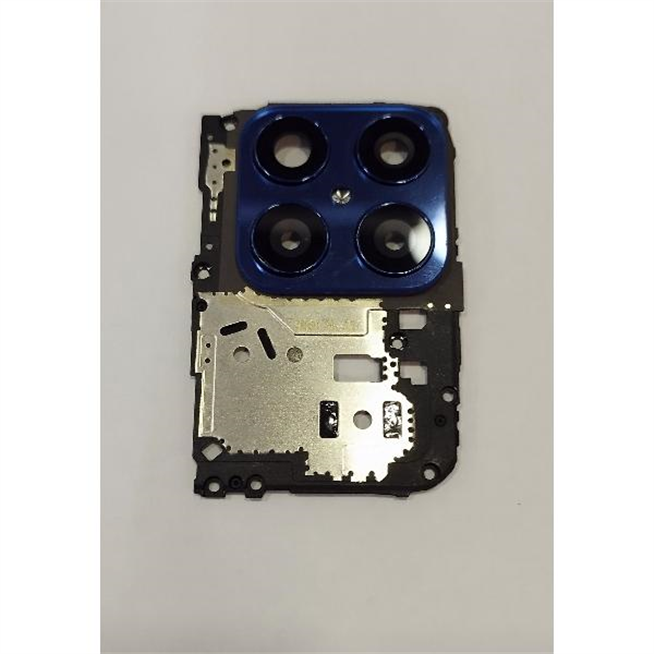 Placa de sujecion de la placa base para Honor X8 4G mas lente de camara y bisel calidad premium