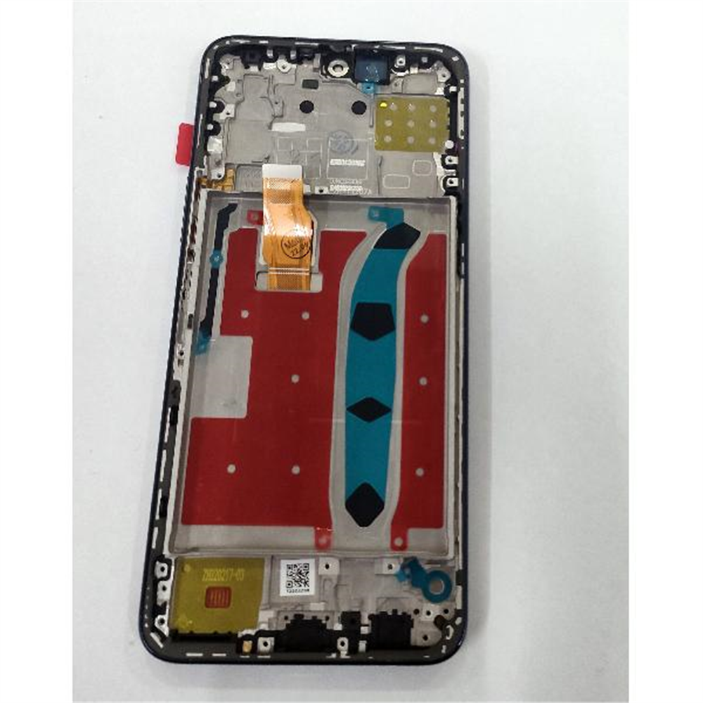 Pantalla lcd para Huawei Honor X8 mas tactil negro mas marco azul calidad premium
