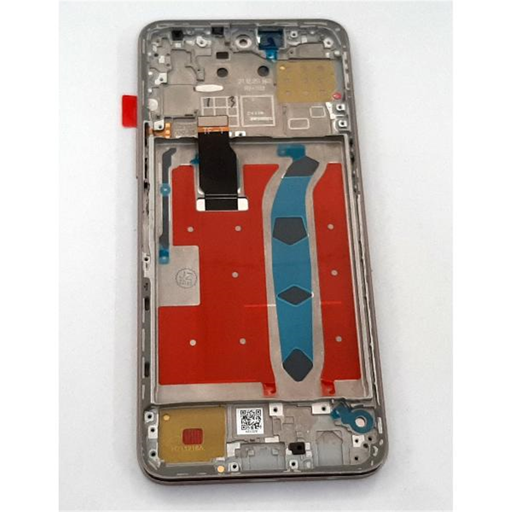 Pantalla lcd para Huawei Honor X8 Tiffany-L316 mas tactil negro mas marco rosa compatible