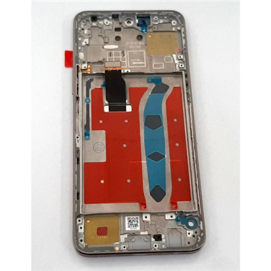Pantalla lcd para Huawei Honor X8 Tiffany-L316 mas tactil negro mas marco rosa compatible
