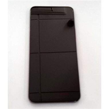 Pantalla lcd para Huawei Honor X8 Tiffany-L316 mas tactil negro mas marco rosa compatible