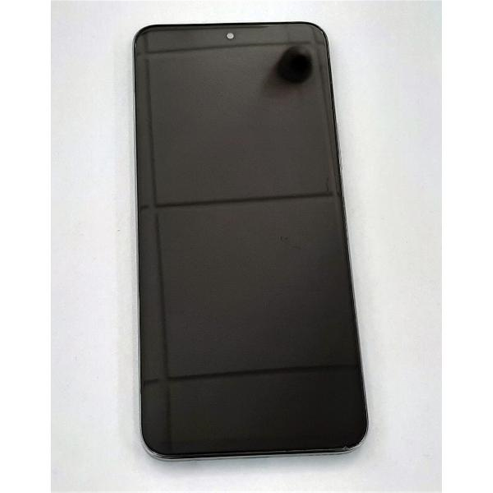 Pantalla lcd para Huawei Honor X8 Tiffany-L316 mas tactil negro mas marco plata compatible