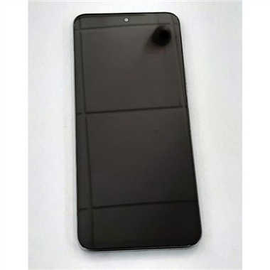 Pantalla lcd para Huawei Honor X8 Tiffany-L316 mas tactil negro mas marco plata compatible