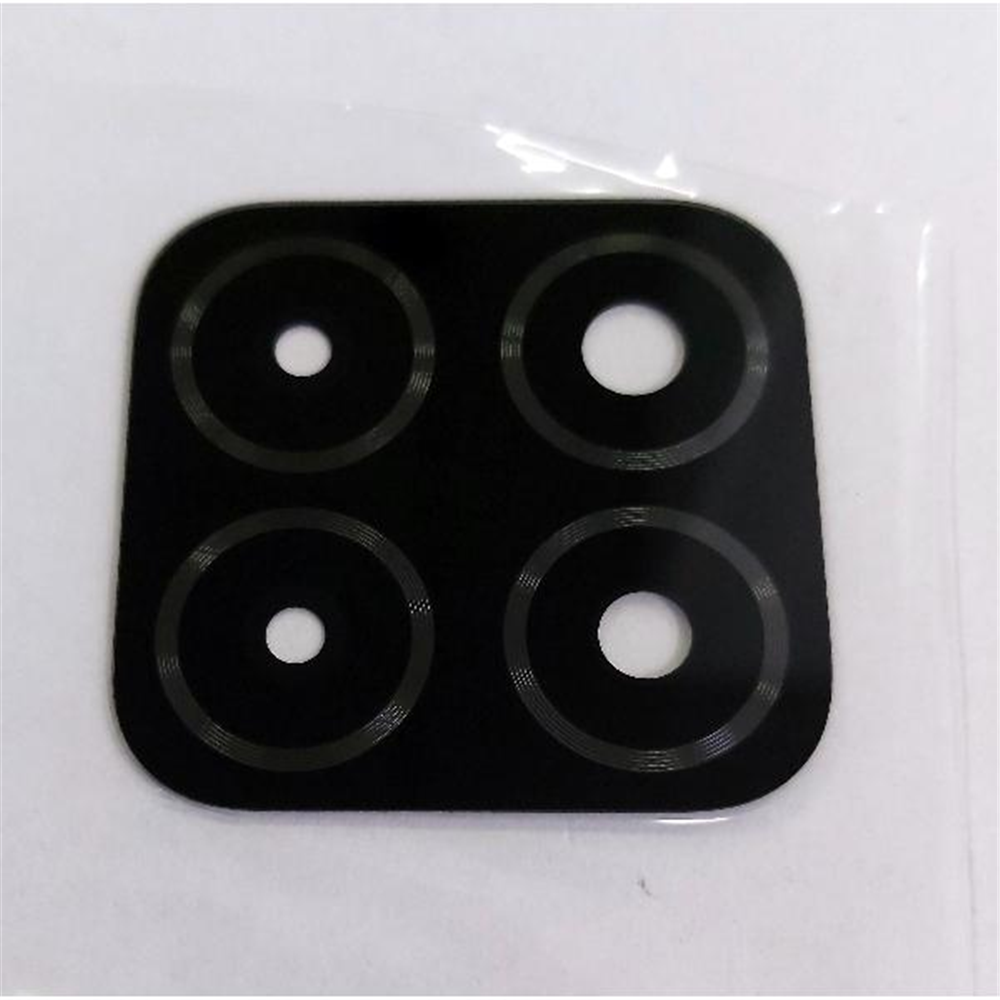 Cristal camara negro para Huawei Honor X8 calidad premium