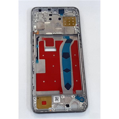 Carcasa central o marco plata para Huawei Honor X8 calidad premium
