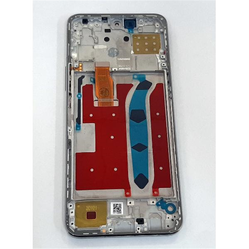 Pantalla lcd para Huawei Honor X8mas tactil negro mas marco plata calidad premium