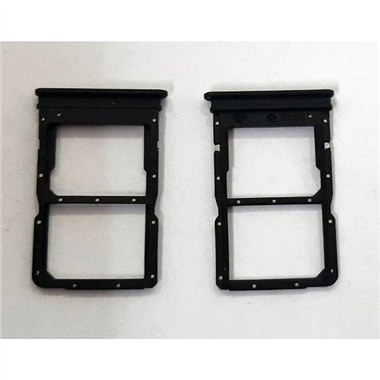 Soporte o bandeja dual sim negra para Huawei Honor X8 calidad premium