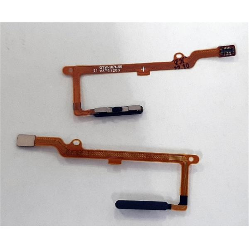 Flex boton home negro para Huawei Honor X8 calidad premium
