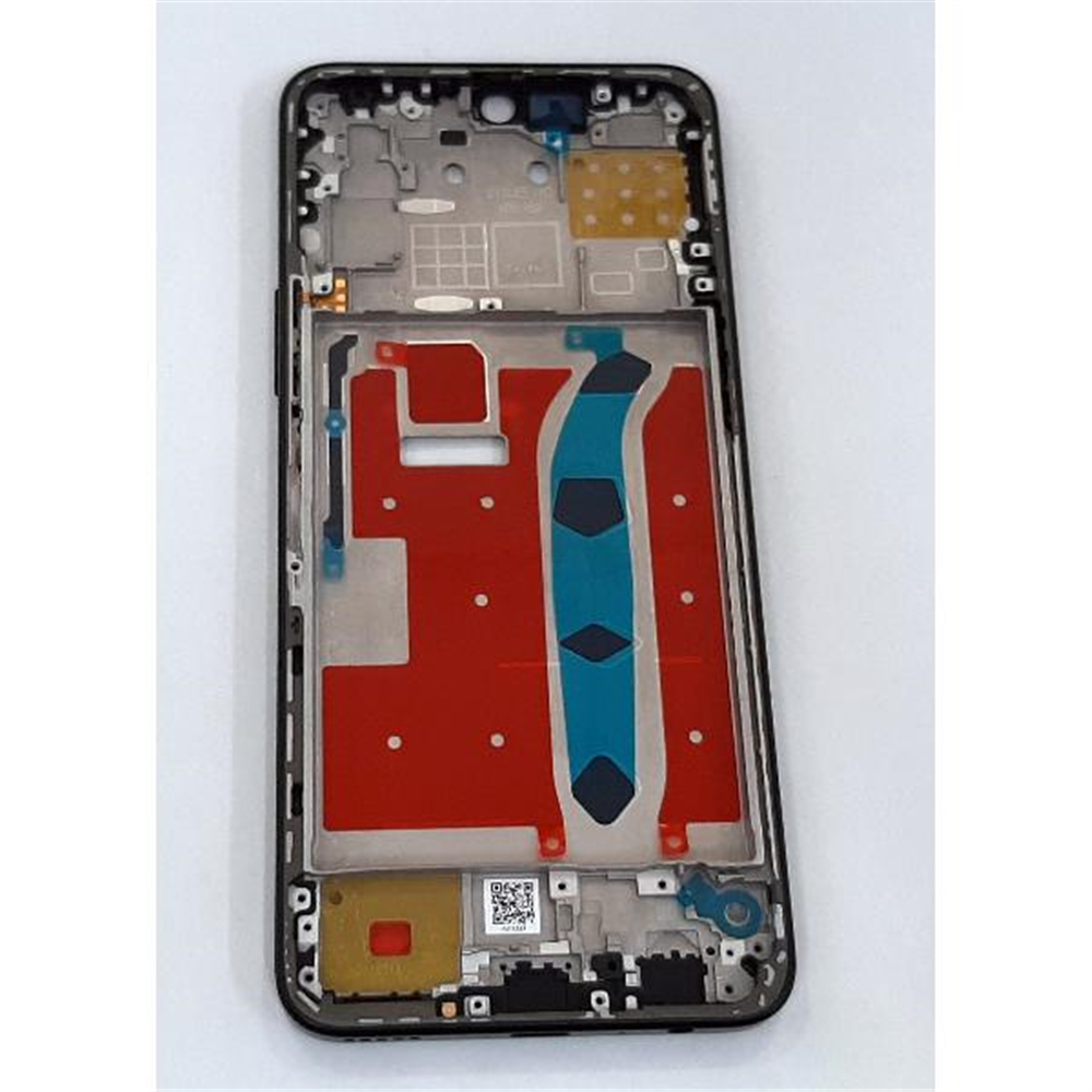 Carcasa central o marco negro para Huawei Honor X8 calidad premium