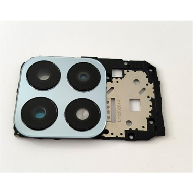 Placa de sujeccion de placa base para Huawei Honor X8A con cristal de camara plata calidad premium