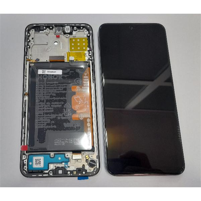 Pantalla lcd para Huawei Honor X8a 0235AEUH mas tactil negro mas marco negro Service Pack