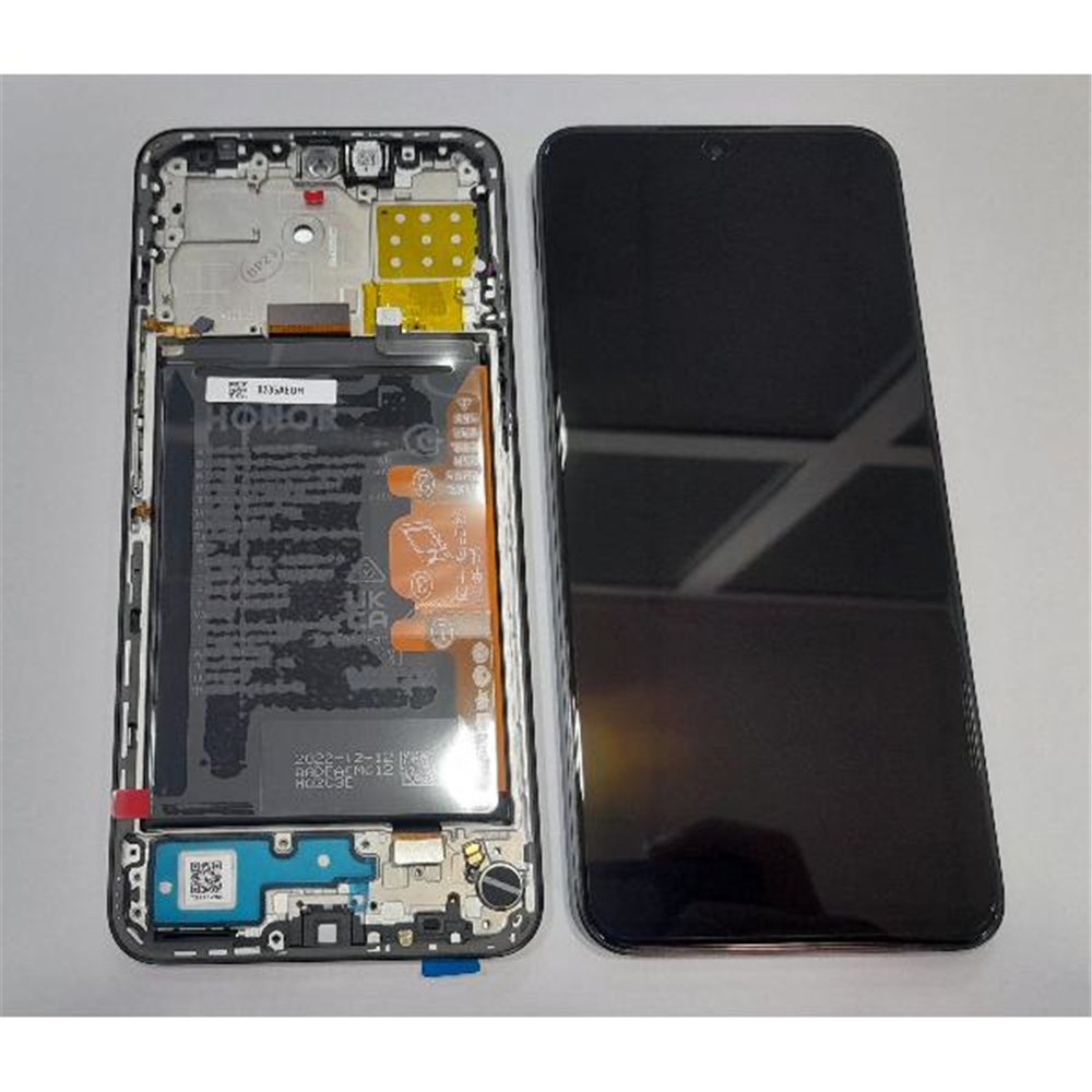 Pantalla lcd para Huawei Honor X8a 0235AEUH mas tactil negro mas marco negro Service Pack