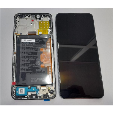 Pantalla lcd para Huawei Honor X8a 0235AEUH mas tactil negro mas marco negro Service Pack