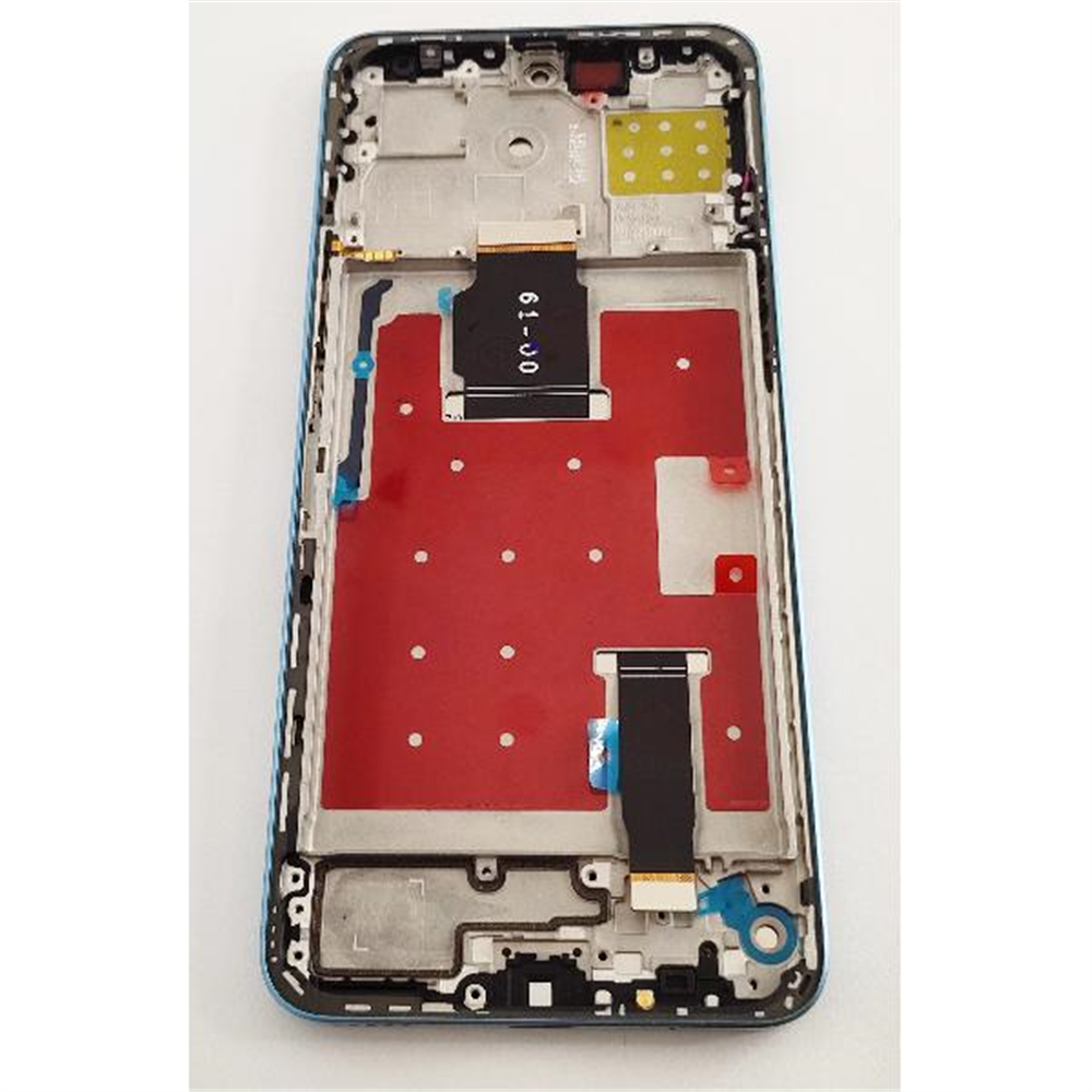 Pantalla lcd para Huawei Honor X8A Honor 90 Lite 5G mas tactil negro mas marco azul calidad premium