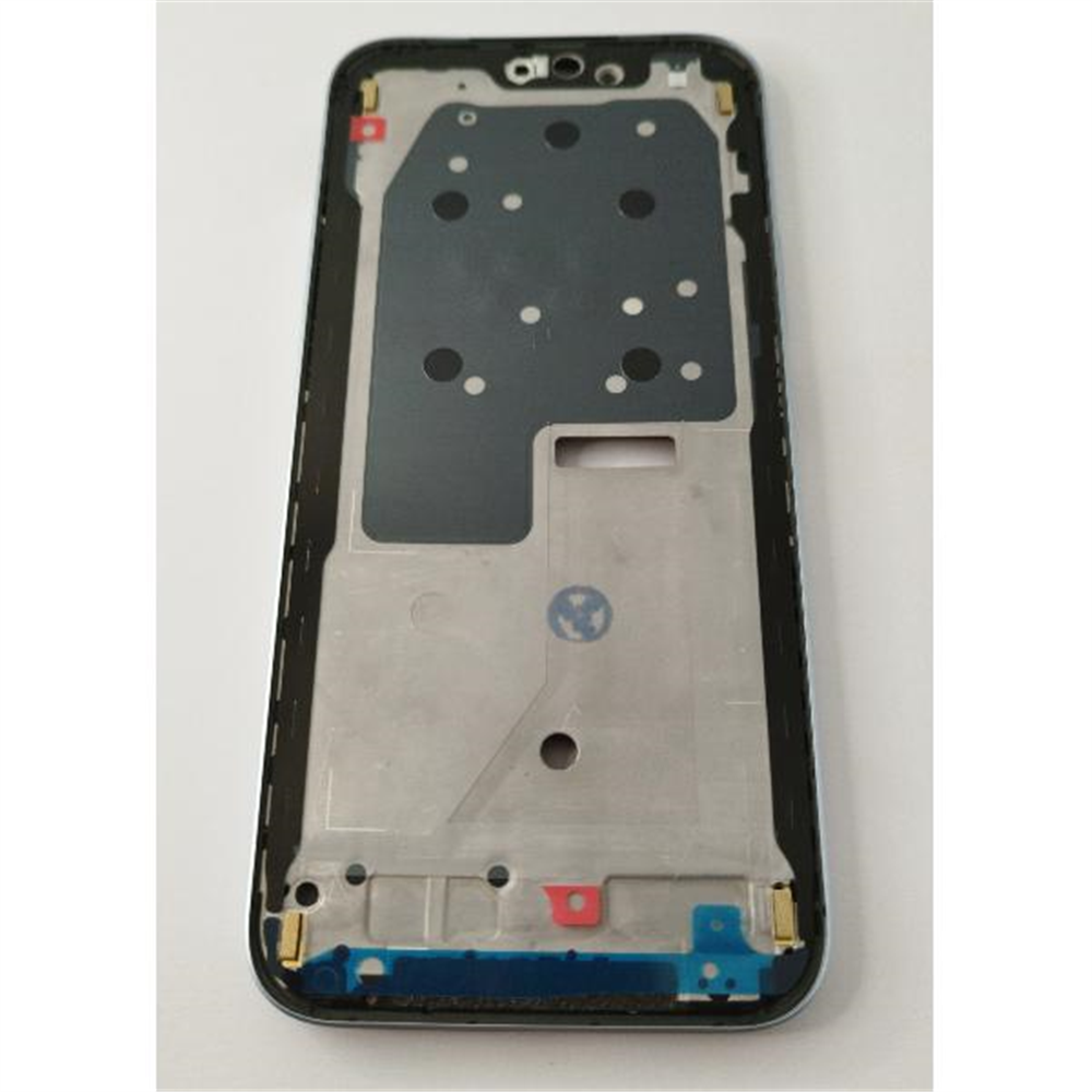 Carcasa central o marco plata para Huawei Honor X8B 