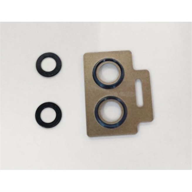 Cubierta camara azul para Huawei Mate 10 PRO BLA-L09 BLA-L29 mas cristal camara calidad premium