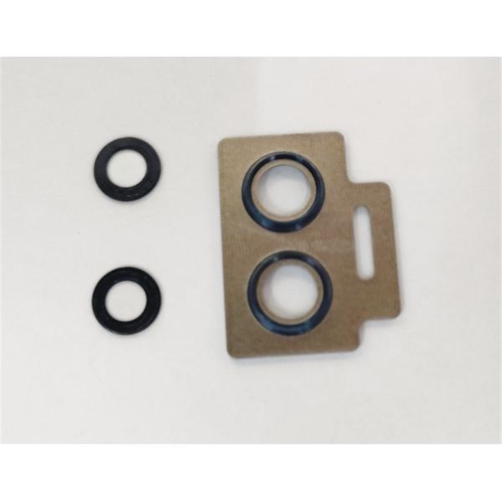Cubierta camara azul para Huawei Mate 10 PRO BLA-L09 BLA-L29 mas cristal camara calidad premium