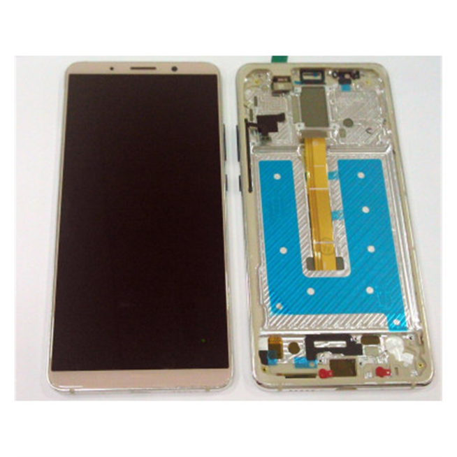 Pantalla lcd para Huawei Mate 10 Pro BLA-L09 BLA-L29 mas tactil rosa mas marco plata calidad premium