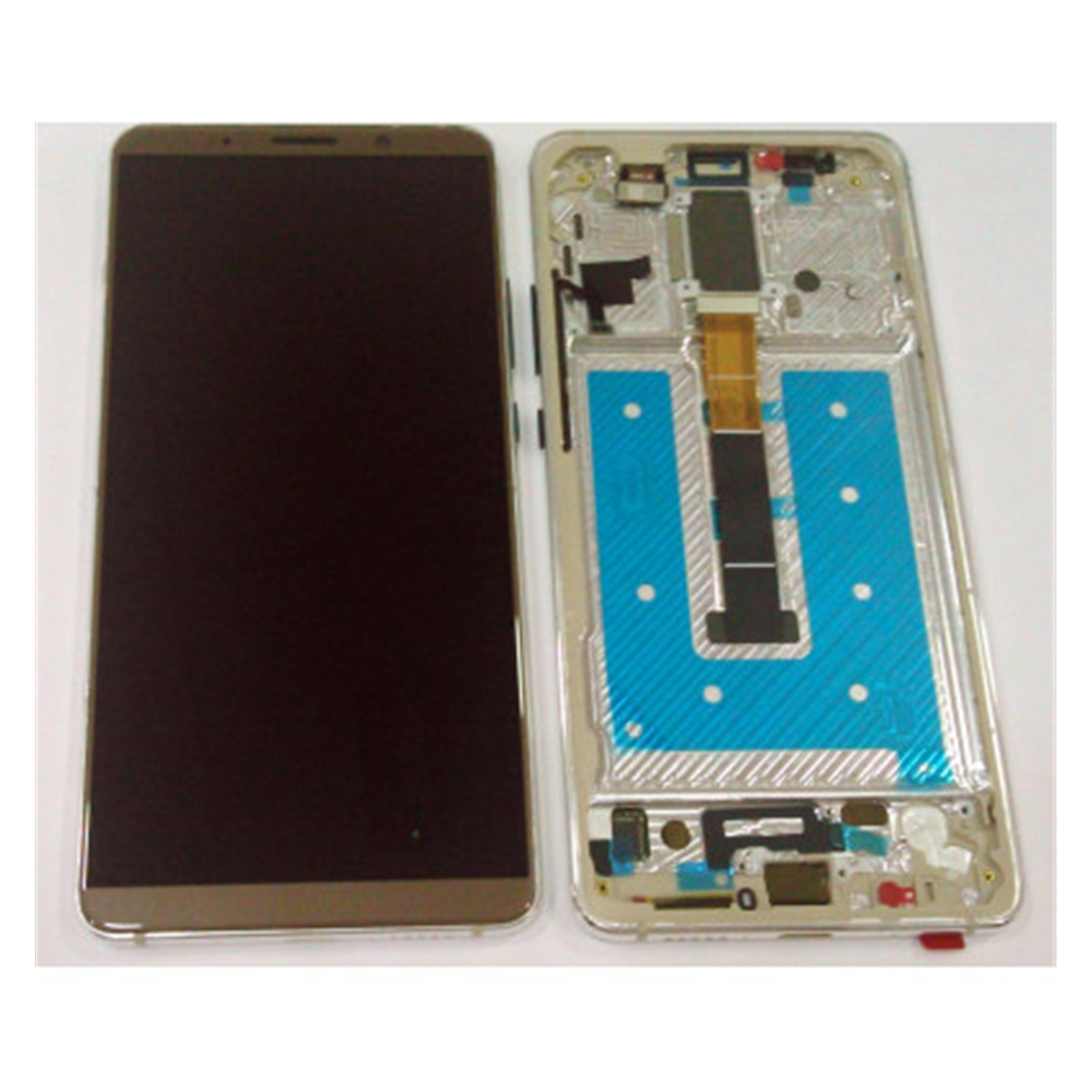 Pantalla lcd para Huawei Mate 10 Pro BLA-L09 BLA-L29 mas tactil marron mas marco plata calidad premium