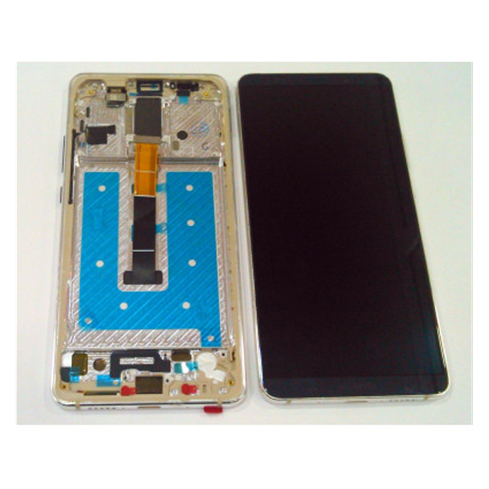 Pantalla lcd para Huawei Mate 10 Pro BLA-L09 BLA-L29 mas tactil azul mas marco plata calidad premium