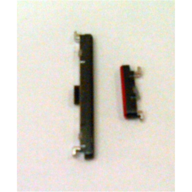 Set 2 botones gris para Huawei Mate 20 calidad premium