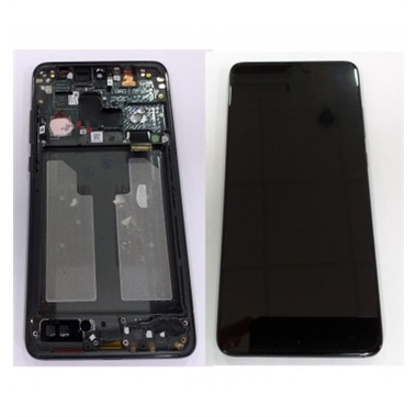 Huawei Mate 20 pantalla lcd + tactil negro + marco negro premium