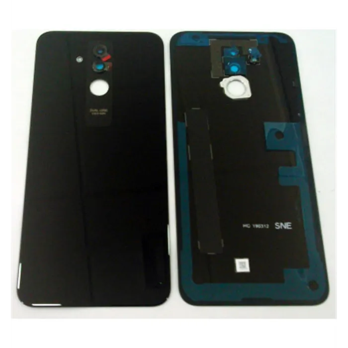 Tapa trasera o tapa bateria negra mas lente camara para Huawei mate 20 lite Calidad Premium