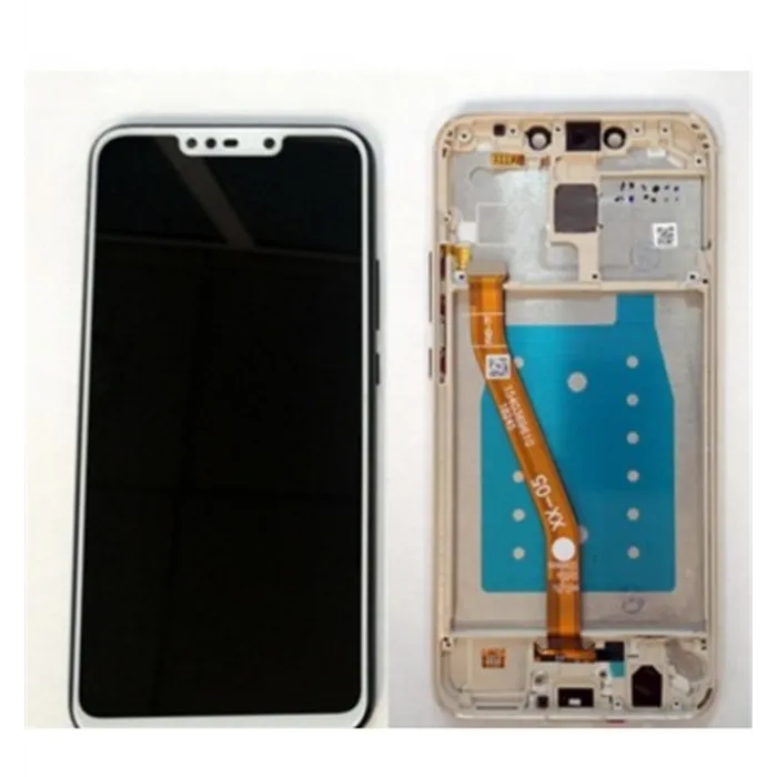 Pantalla LCD Premium para Huawei Mate 20 Lite mas tactil blanco mas marco dorado
